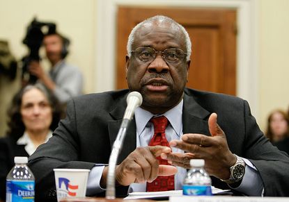Supreme Court Justice Clarence Thomas.