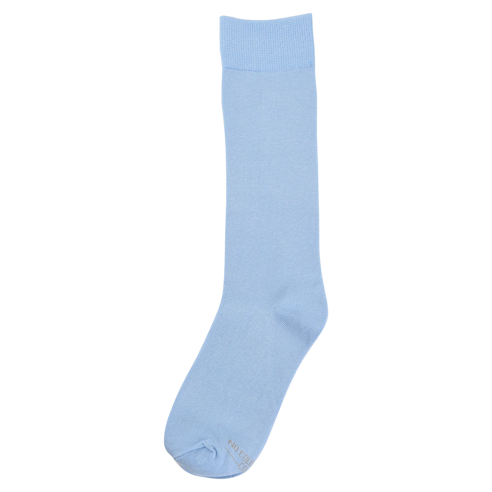 Solid Sky Blue Socks - S