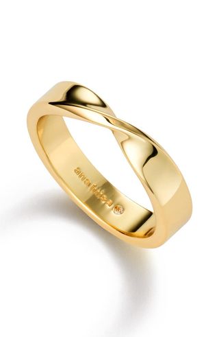 Gold Band Ring - Eliora