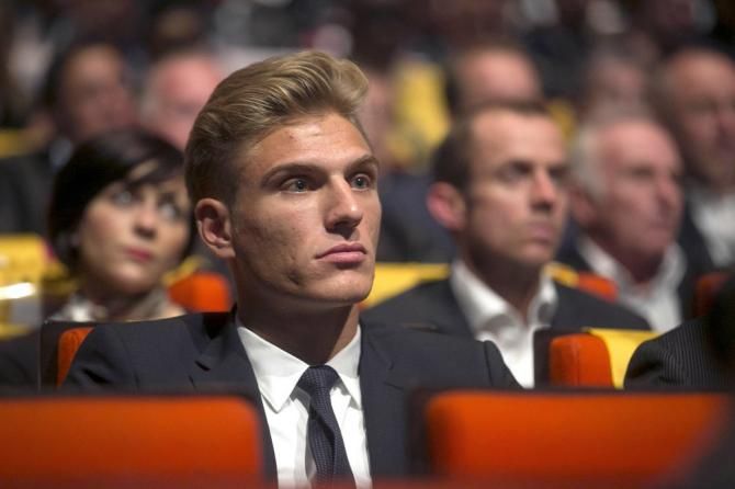 Marcel Kittel, winner of four stages at this year's Tour, in attendance for the presentation of the 2014 Tour de France route