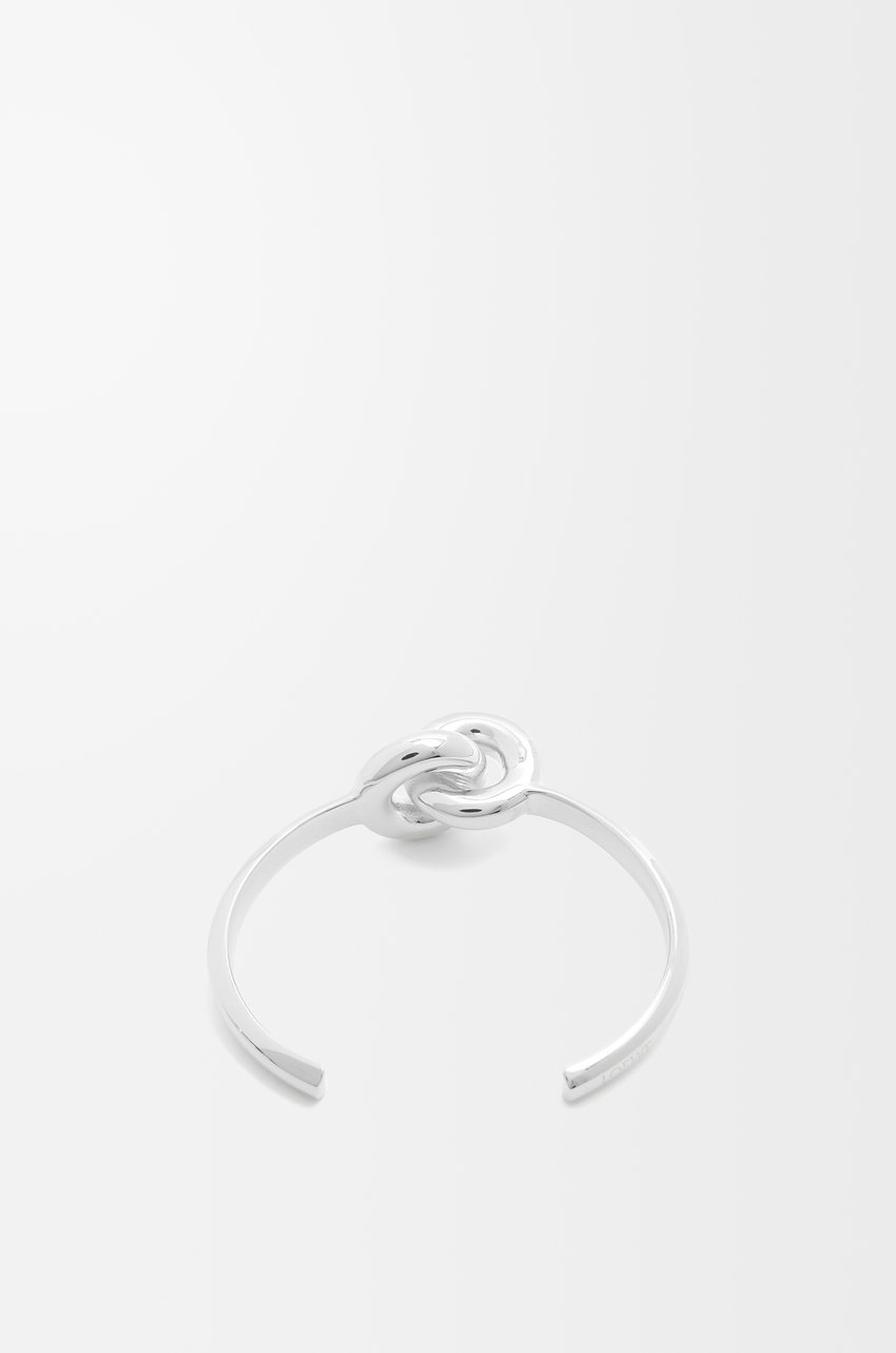 Loewe, Donut link cuff in sterling silver Silver