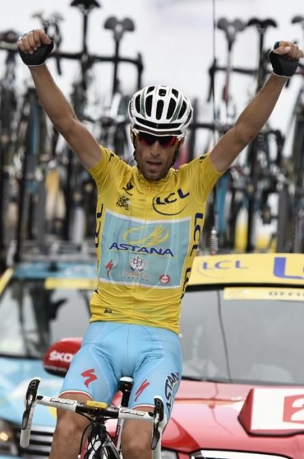 Vincenzo Nibali (Astana) wins stage 18 of the Tour de France