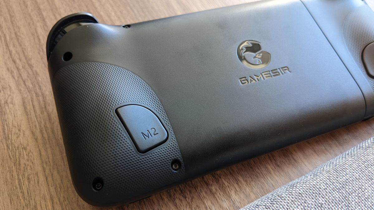 Gamesir X2 Pro back button closeup
