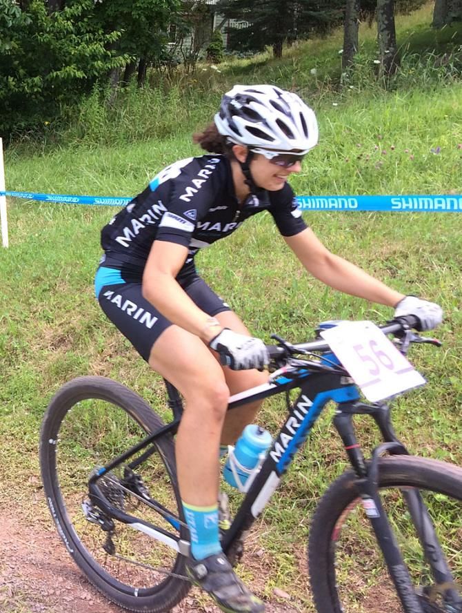 Larissa Connors on course