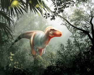 The newly described "reaper of death" is a cousin of Tyrannosaurus rex.