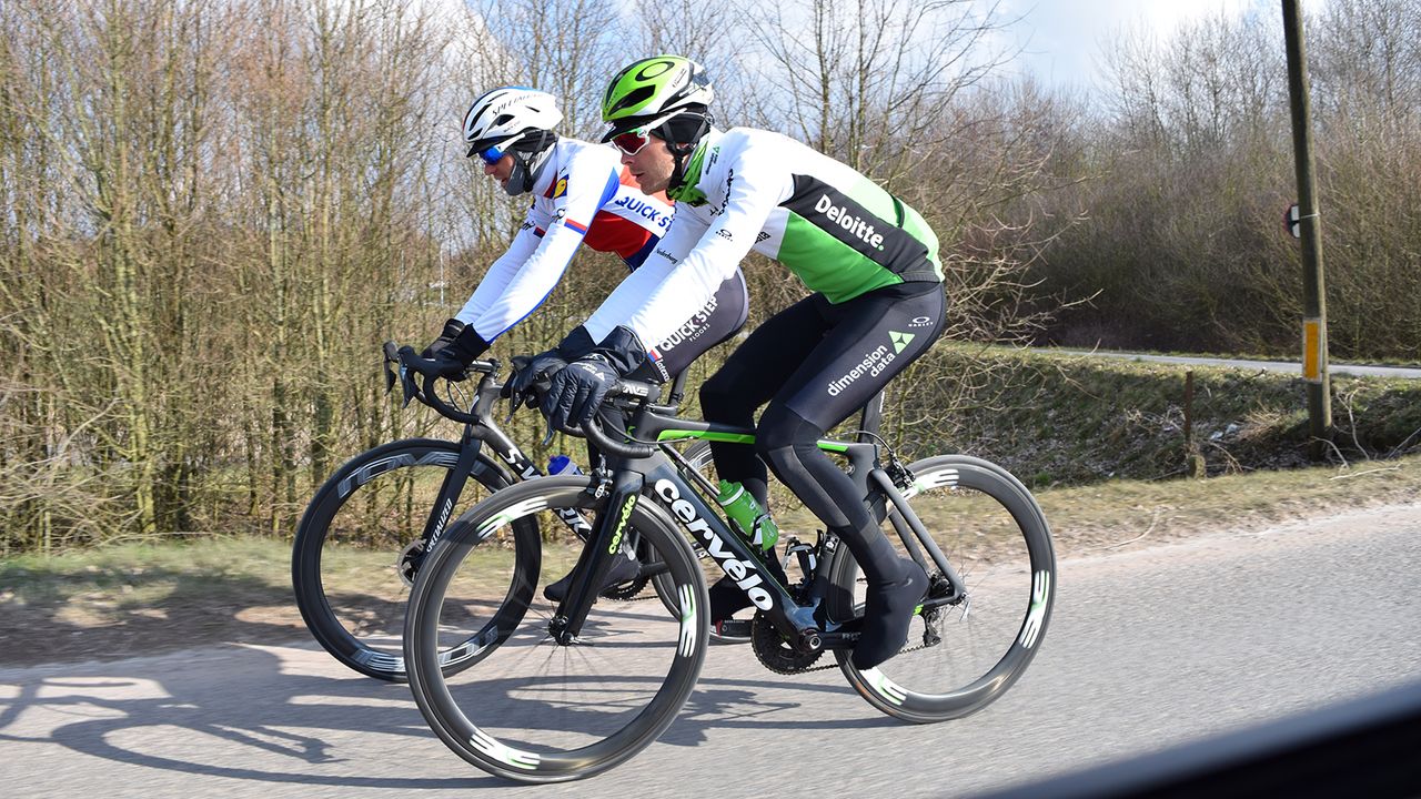 A relaxed morning on the bike