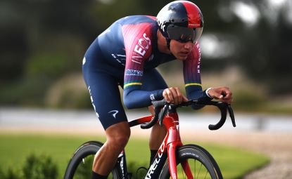 Luke Plapp Ineos Grenadiers road bike ITT UAE Tour