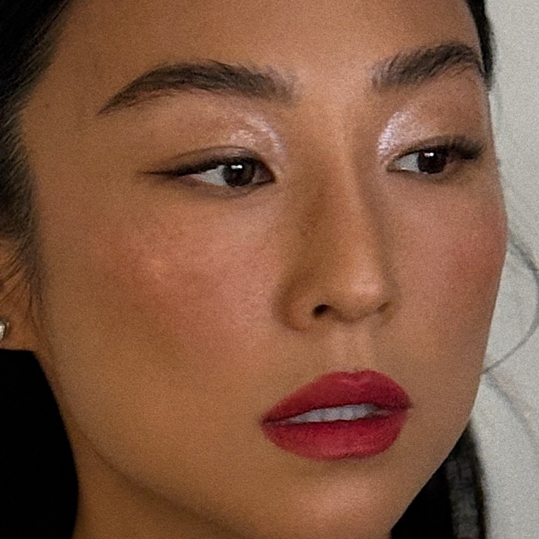 A close up of Greta Lee