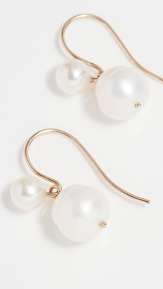 Ariel Gordon Jewelry 14k Pearl Duet Earrings