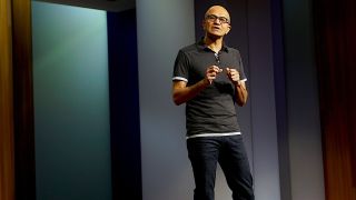 Satya Nadella at Microsoft Build (2018)