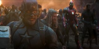 The Avengers assembled in Avengers: Endgame