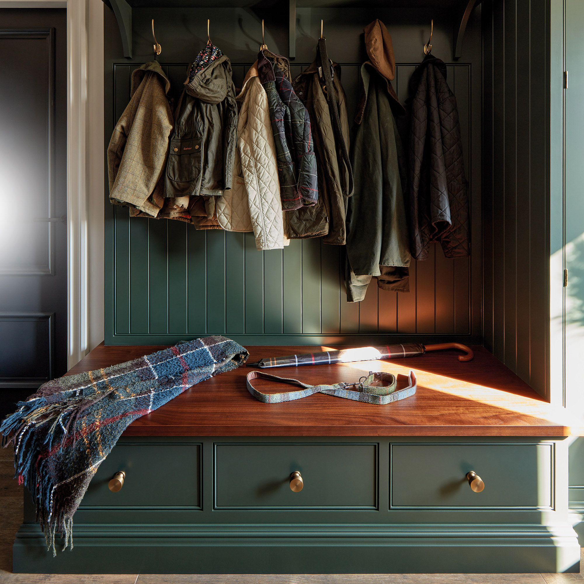 Tom Howley green boot room