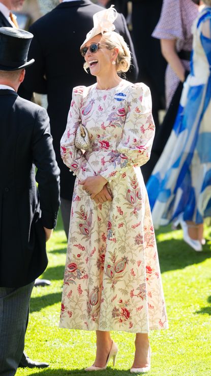 Zara Tindall raises the bar with fabulous botanical dress | Woman & Home