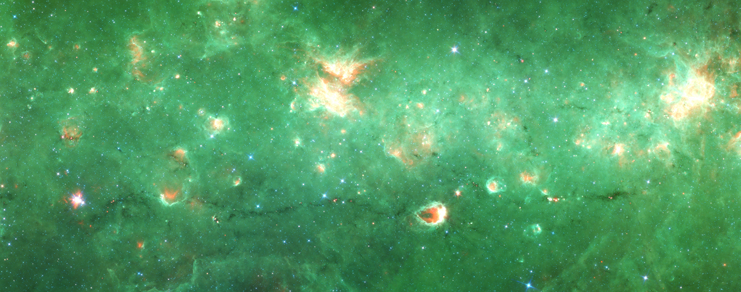 Milky Way &#039;Bone&#039; Spotted