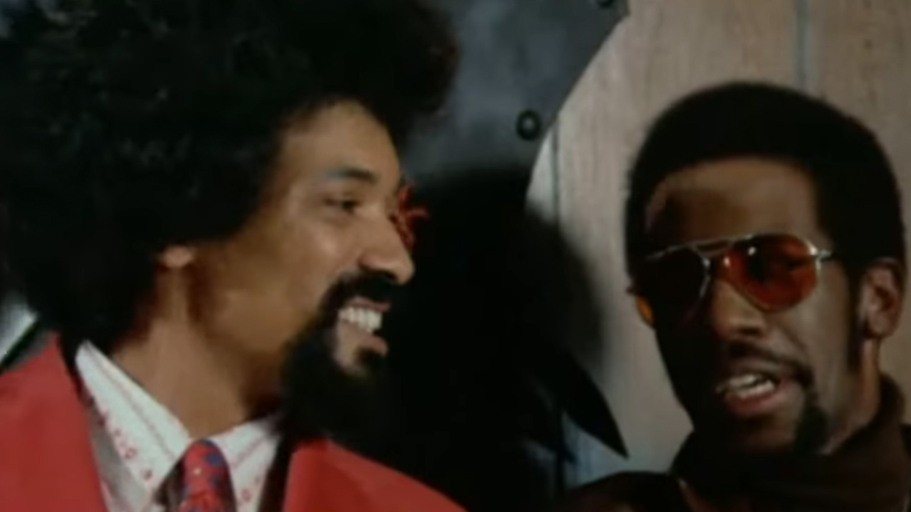 Two characters in The Mack