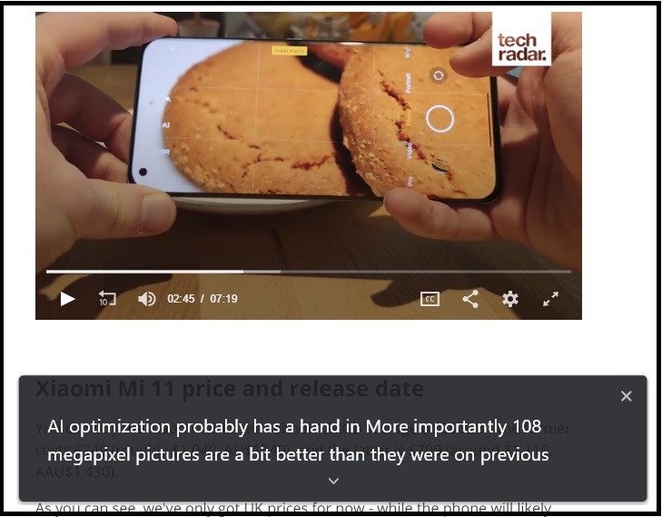 Chrome subtítulos automáticos: aplicación práctica