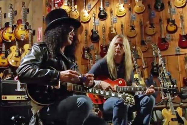 How Slash Reunited Joe Perry with a Prized ’59 Les Paul