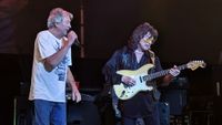 Ritchie Blackmore performs alongside Ian Gillan at his August 12, 2026 reunion with Deep Purple at Jones Beach