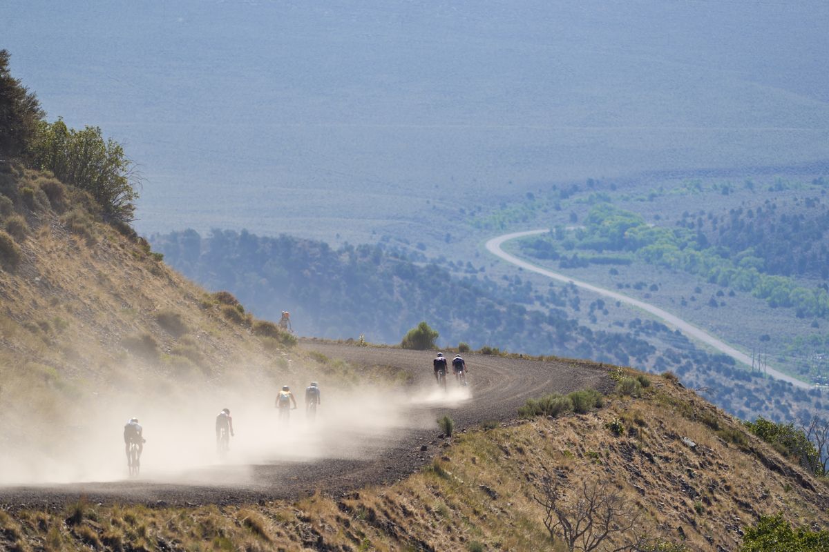 High elevation and climbing are signatures of Crusher in the Tushar in Utah 