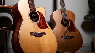 Two JWJ Guitars models