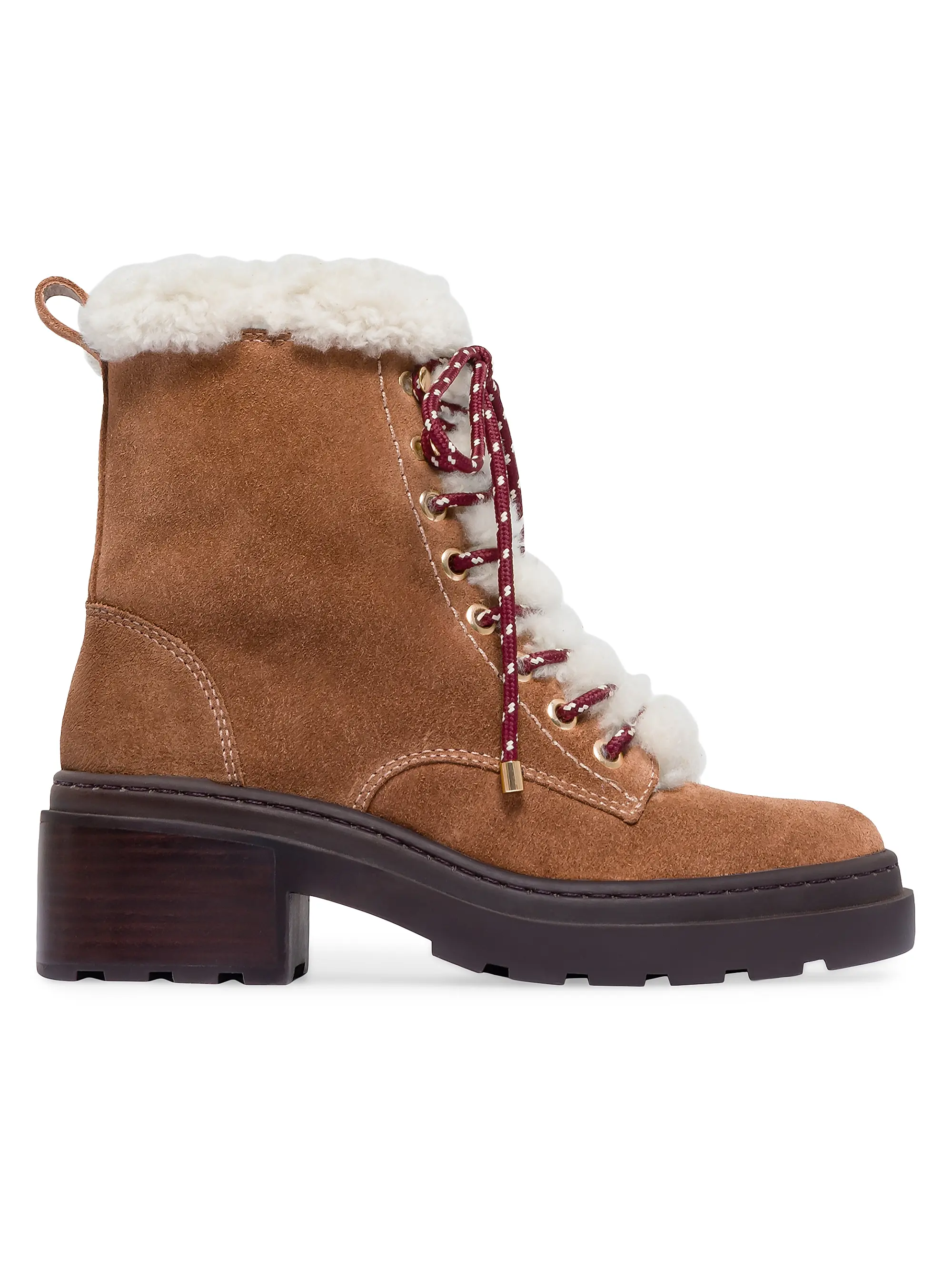 North Shearling Hiker Boots