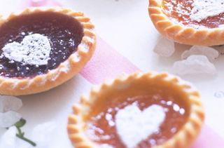 Homemade jam tarts