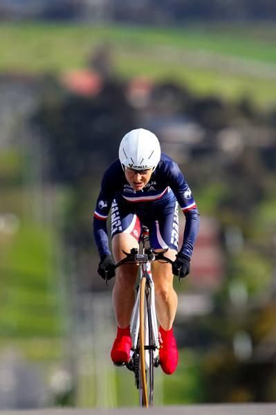 Jeannie Longo-Ciprelli (France) was looking strong, but could only manage 5th place.