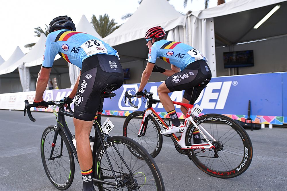 The Belgian team