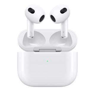 AirPods 3 and Charging Case on a white background