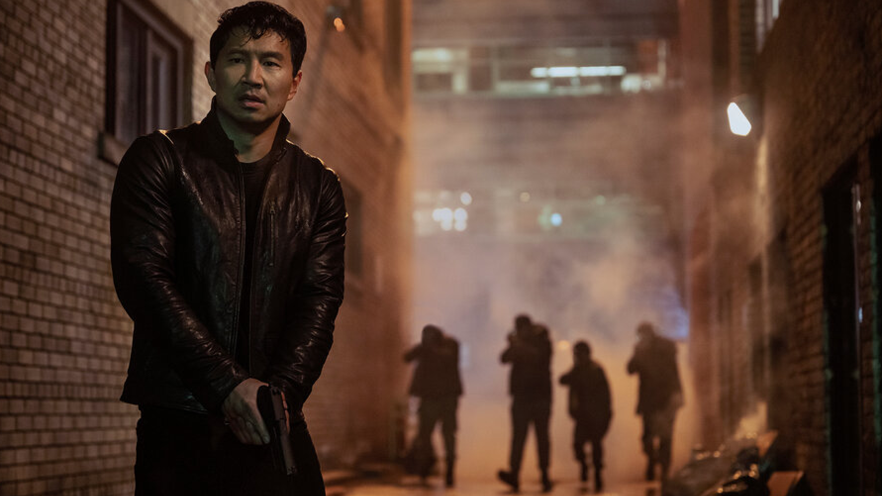 Alexander Hale (played by Simu Liu) has several problems to deal with in "The Copenhagen Test" - and all while his head has been hacked