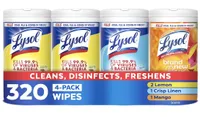 Lysol  Disinfecting Wipes (4 Pack) 