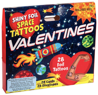 Shiny Foil Valentine's Space Tattoos - was $12.99