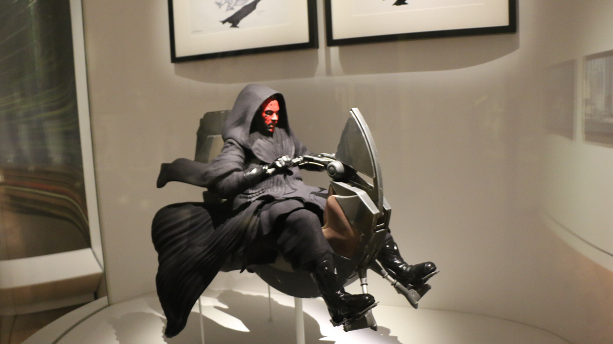 Stills from the Lucas Museum of Narrative Art.