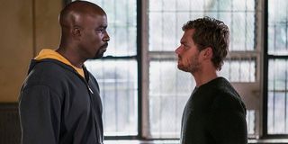 Luke Cage Danny Rand Mike Colter Finn Jones The Defenders Netflix