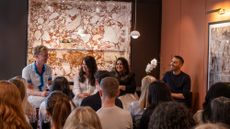 livingetc in session with pip rich interviewing designers