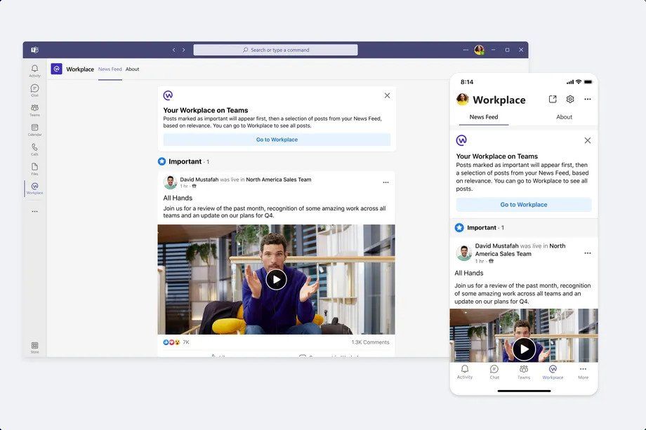 Microsoft Teams Integrates With Meta's Workplace For Cross-platform ...