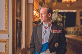 Tobias Menzies as Prince Philip in The Crown.