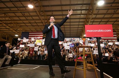 Marco Rubio wins his first primary contest