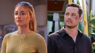 Christina Wolfe and Jesse Lee Soffer for FBI: International Season 4