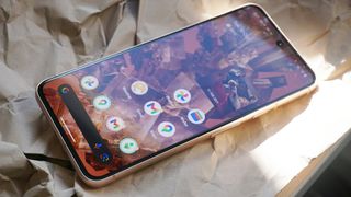 Google Pixel 8 review front angled