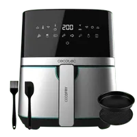 Cecotec Freidora sin Aceite de Aire Cecofry Full Inox 5500, 1450 W Nominal, 1600 W M&aacute;xima, 5L Volumen, 5,5L &Aacute;rea de cocinadoAhorra 15,00&euro;