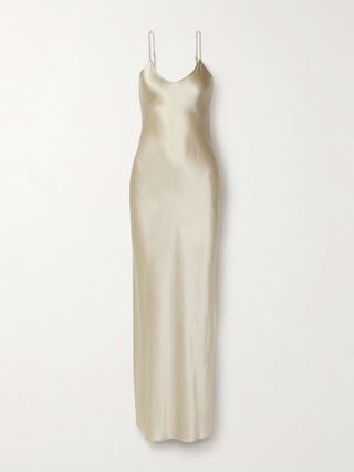 Cami Silk-Satin Gown