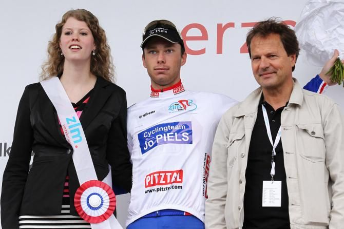 Steven Lammertink (Cyclingteam Jo Piels) leads the sprint classification