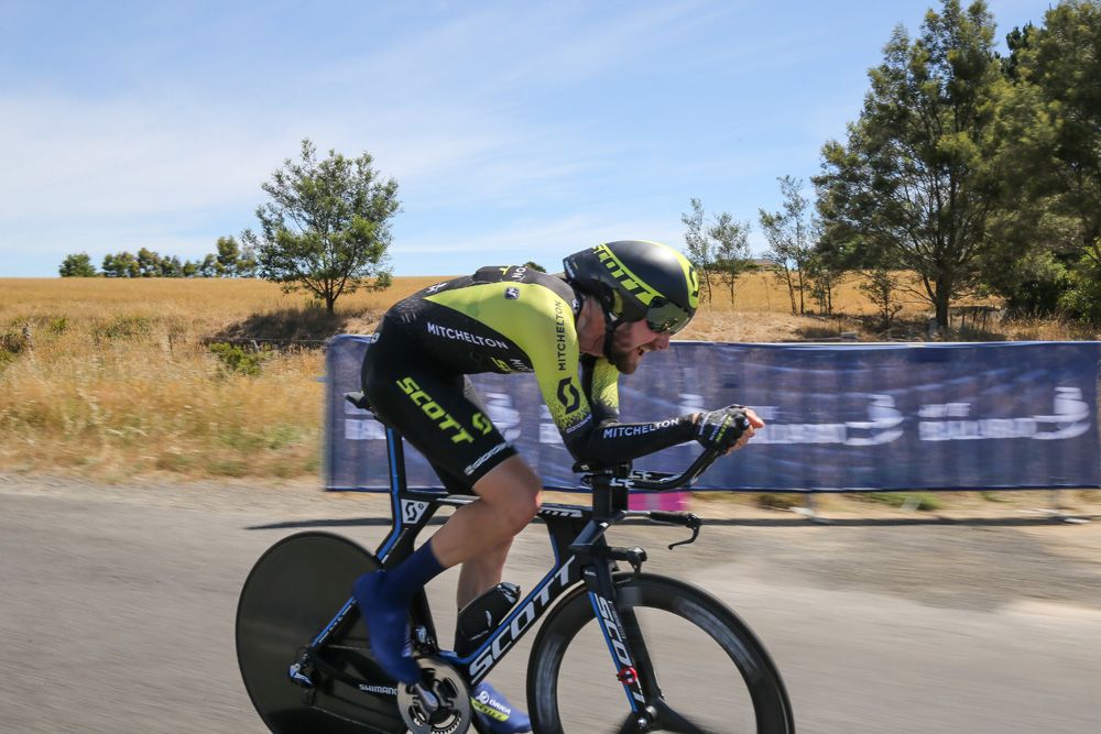 Luke Durbridge (Mitchelton-Scott) in action