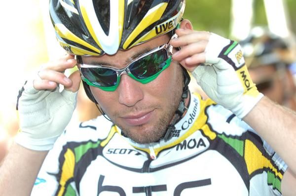 Mark Cavendish (HTC - Columbia) is ready to race.