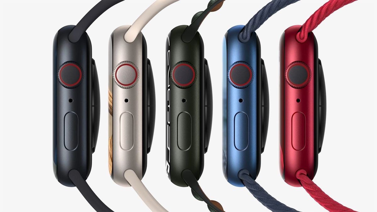 Apple Watch Series 7 Aluminum colors