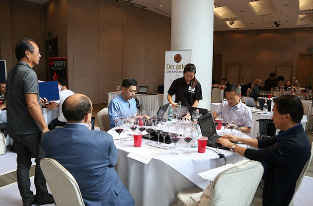 Judges at the Decanter Asia Wine Awards (DAWA)