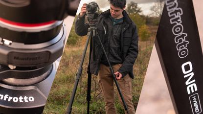 The Manfrotto ONE hybrid tripod