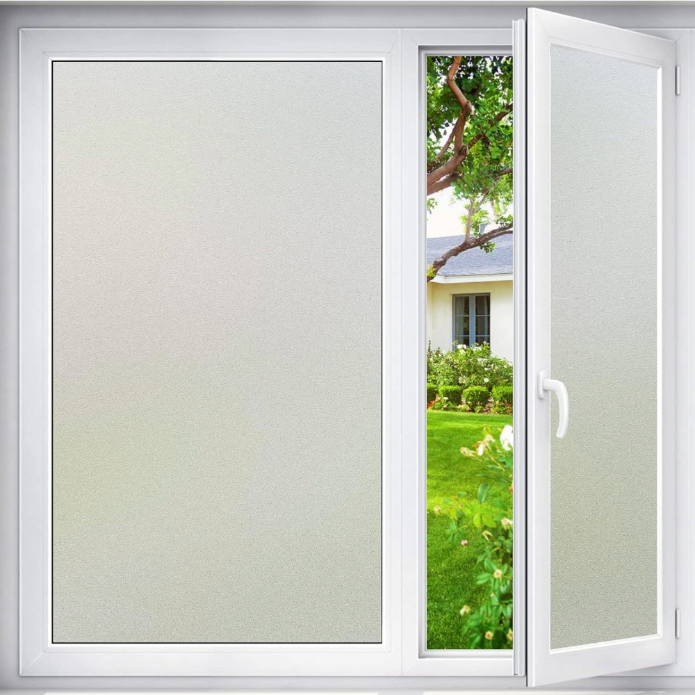 Haton Window Film Privacy for Glass Windows Frosted Film