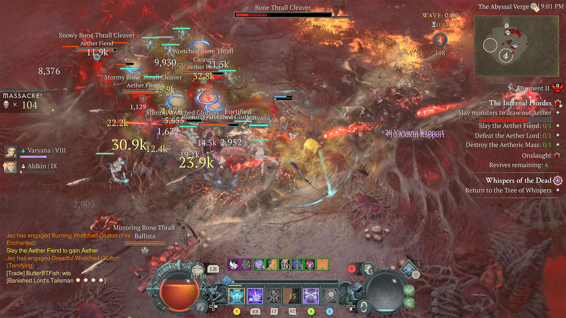 Diablo 4 gameplay screenshot